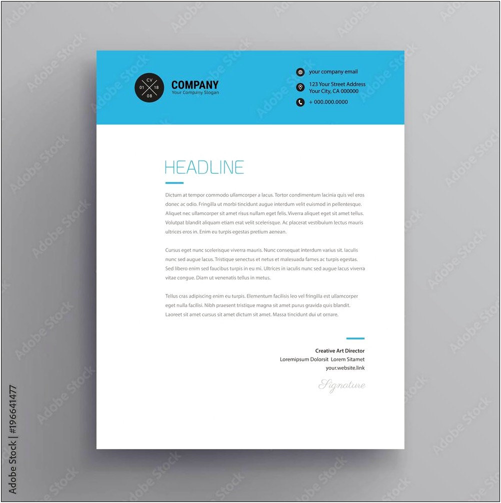 Cover Letter Template For Art Director