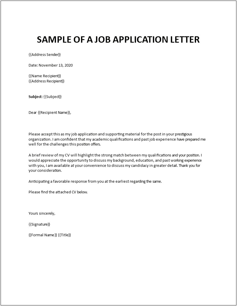 Cover Letter With Available Start Date Template