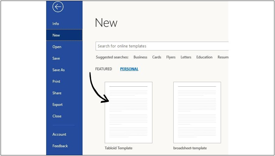 Create A Newspaper Template In Word