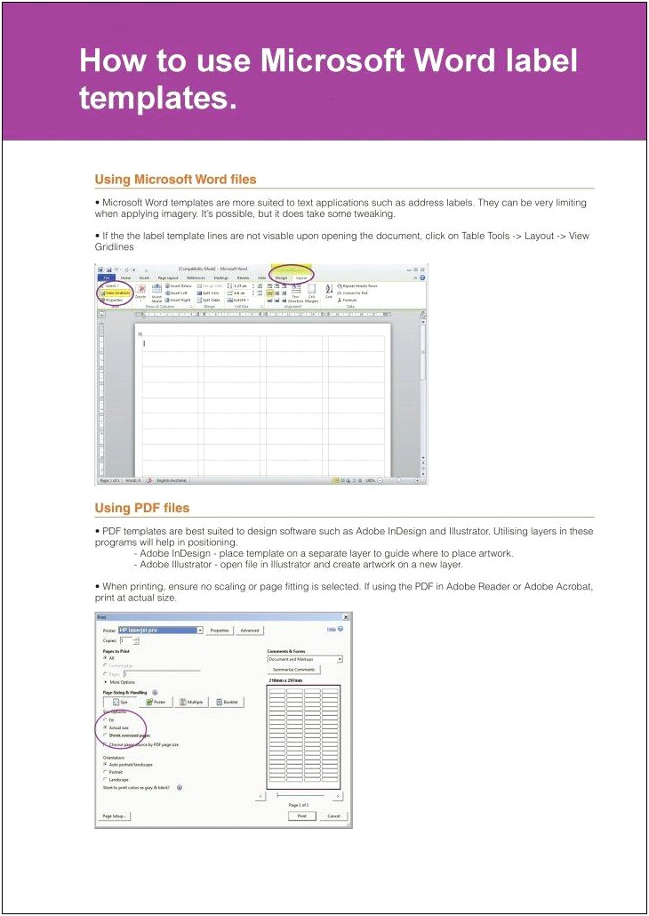 Create New Label Template In Word