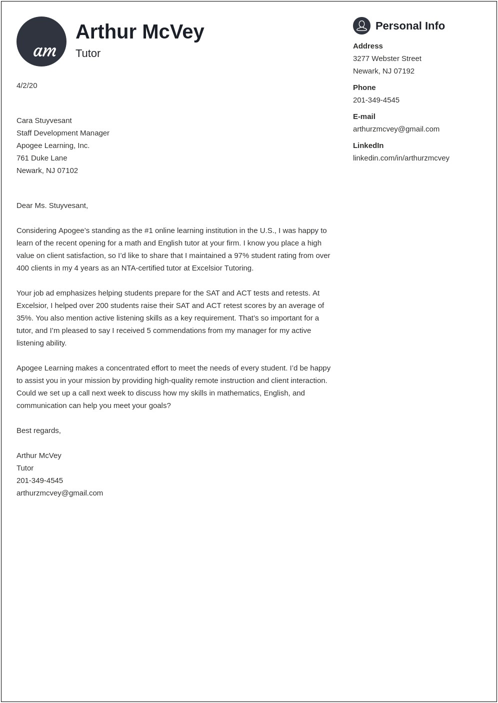 Create Template Promise Work Letter Sample