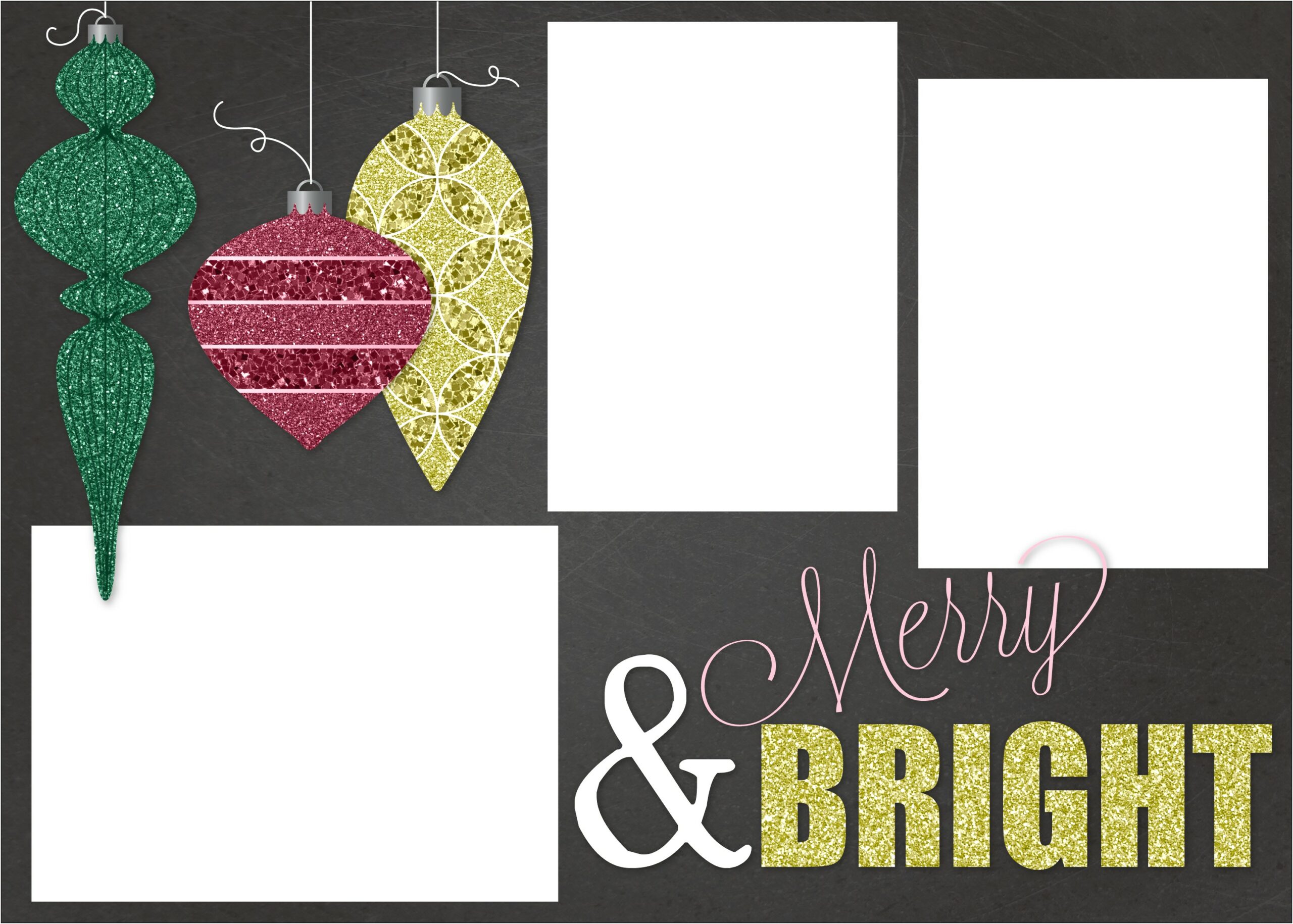 Create Your Own Christmas Card Template