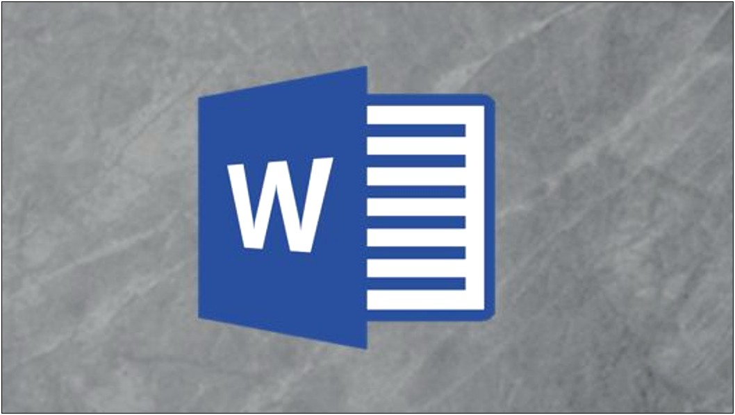 Creating A Print Template In Word