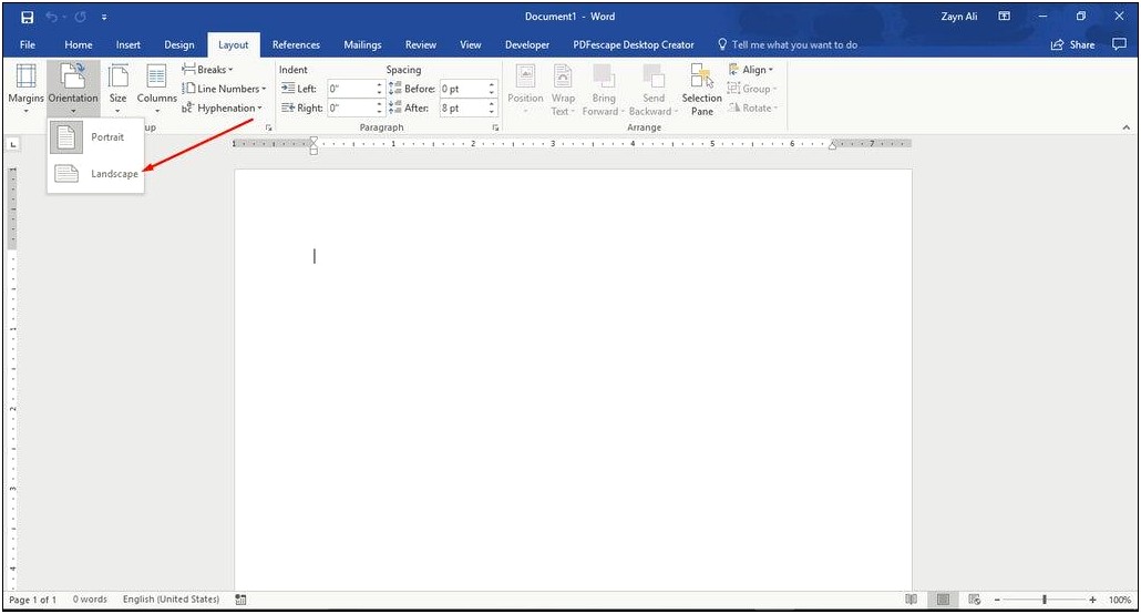 Creating A Template For Cards In Word