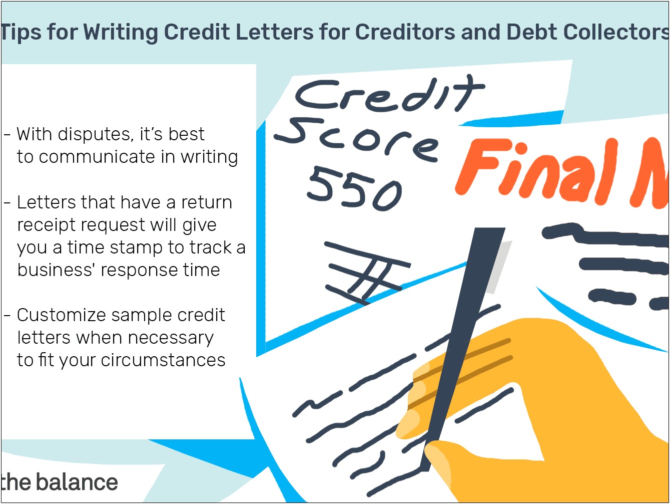 Credit Card Settlement Offer Letter Template