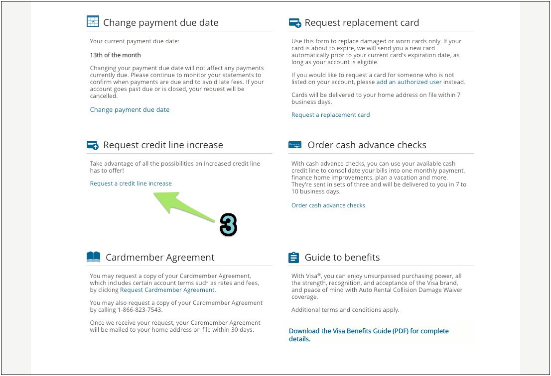 Credit Limit Increase Request Letter Template