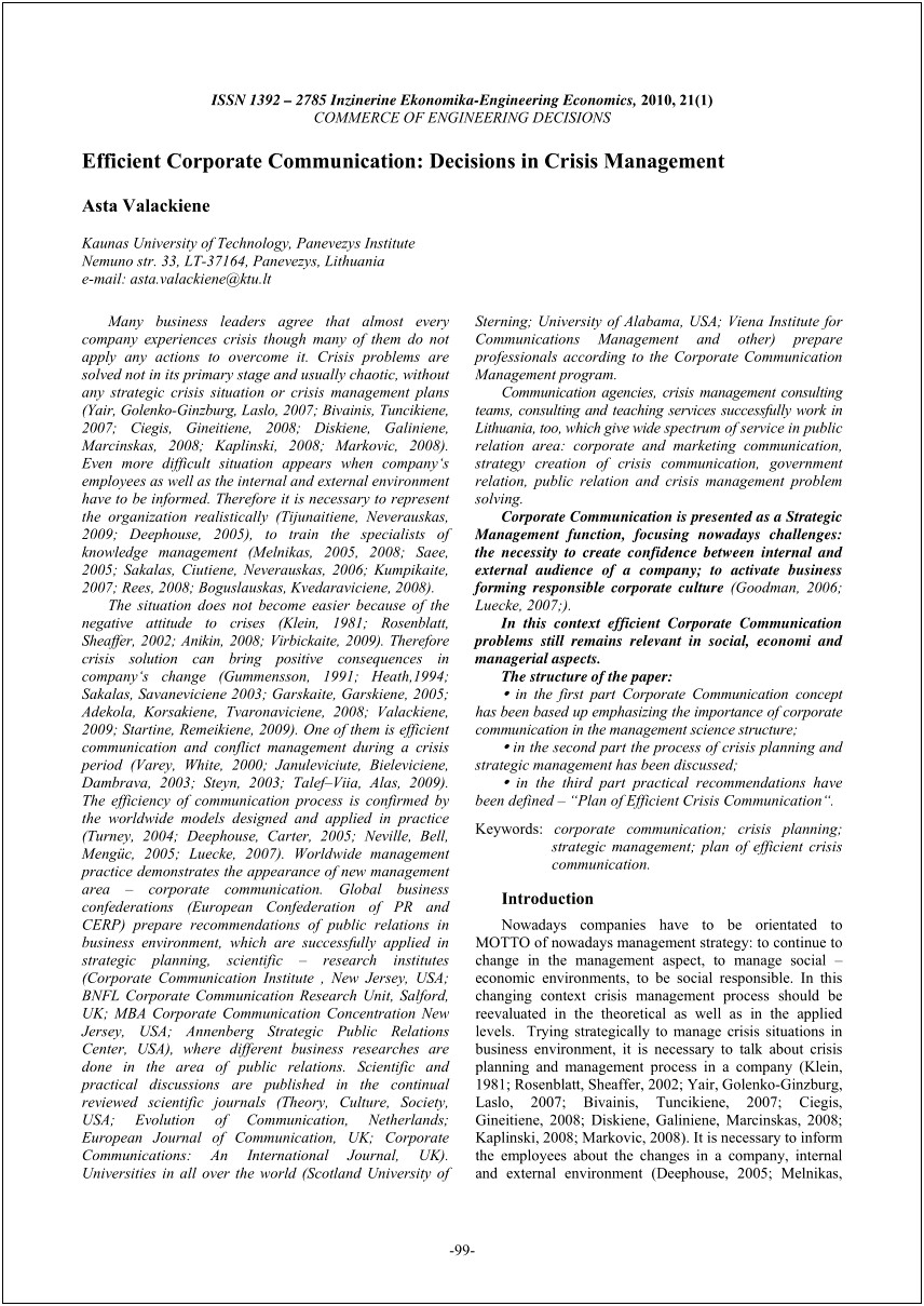 Crisis Management Plan Template For Schools