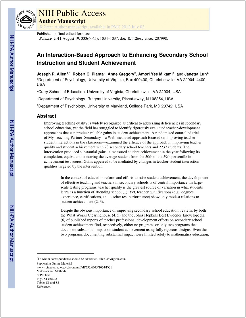 Curry School Of Education Lesson Plan Template