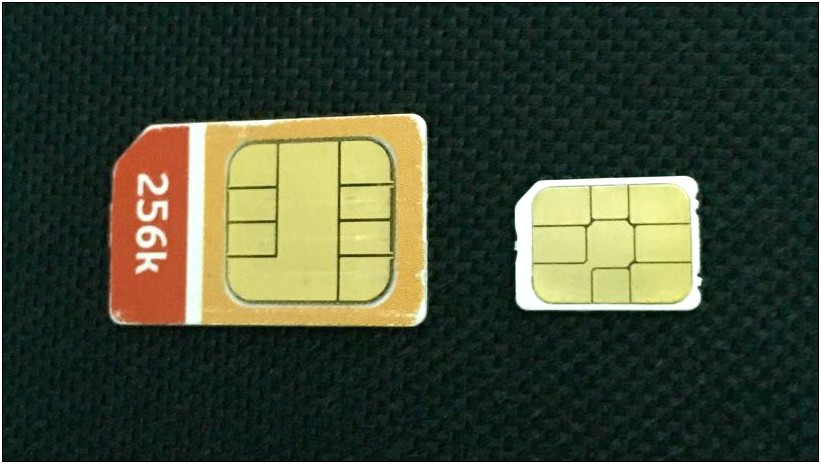 Cut Down Sim Card To Nano Template