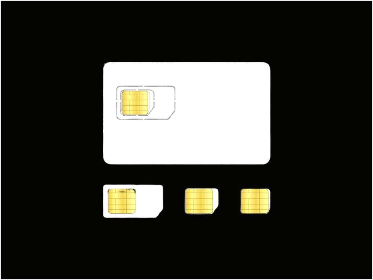 Cut Sim Card To Micro Sim Template