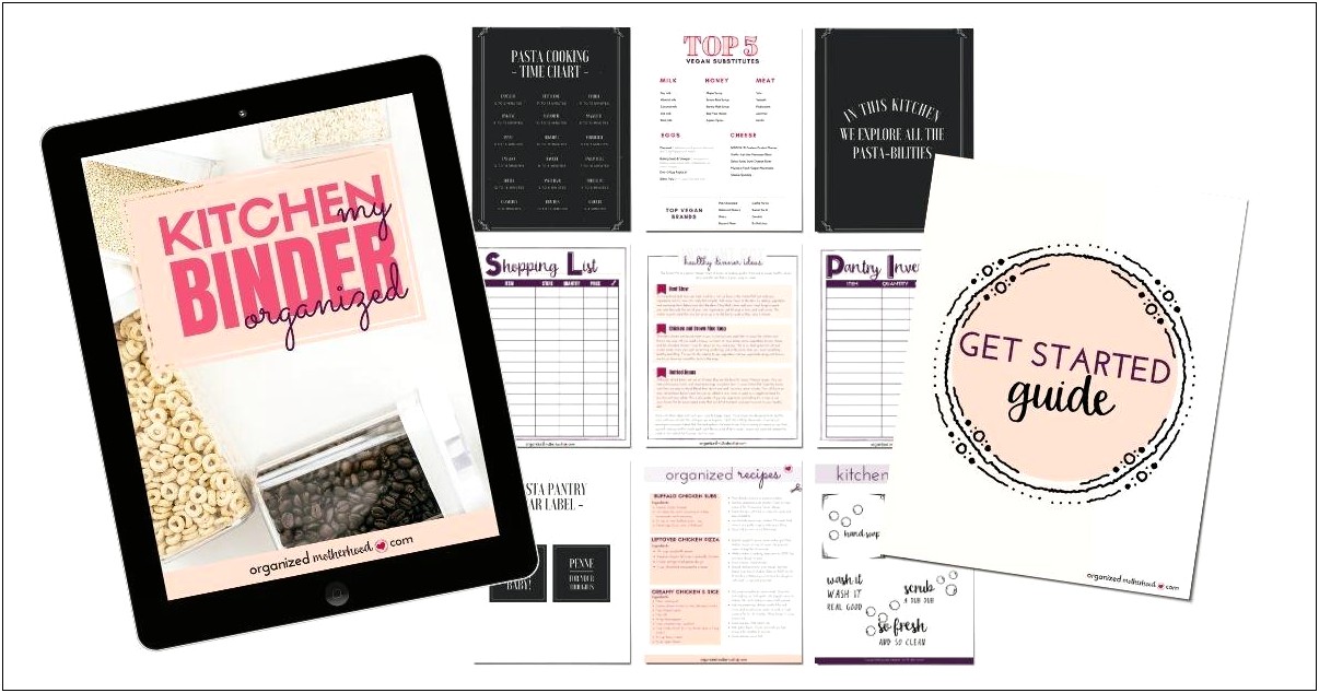 Daily Burn Printable Meal Planning Templates