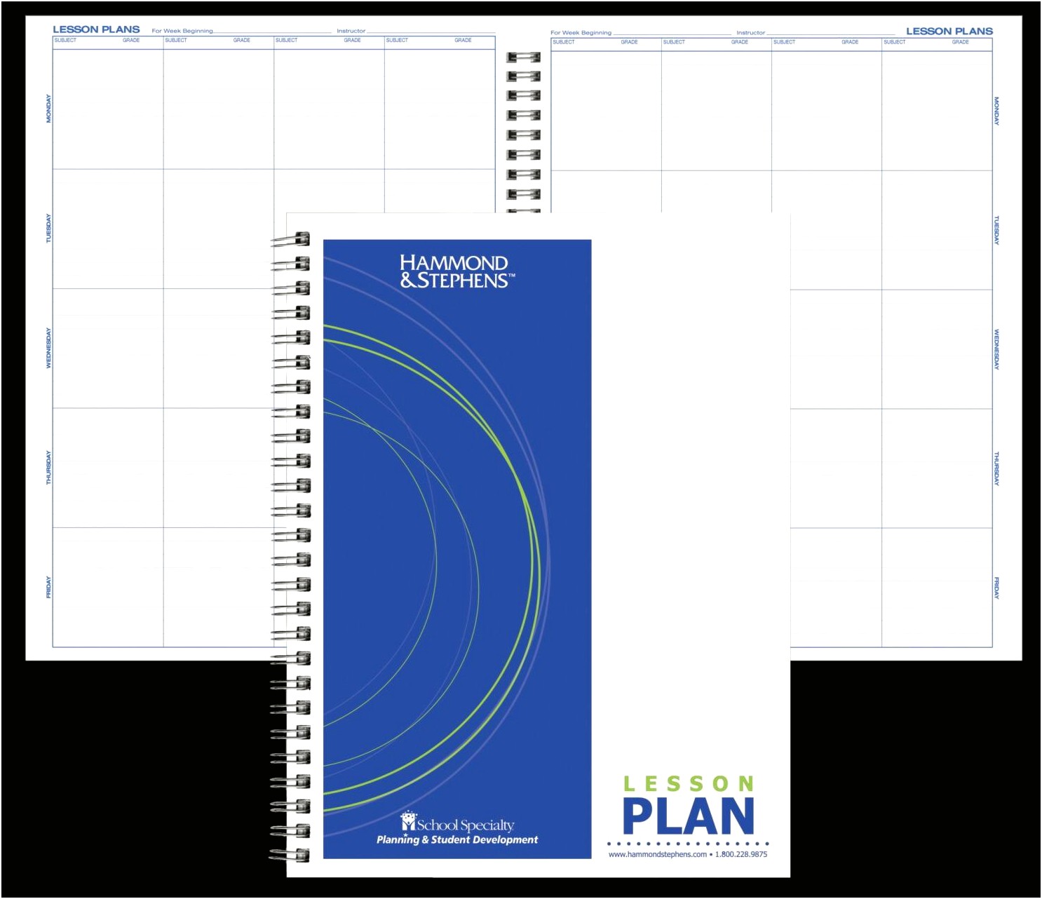 Daily One Subject Lesson Plan Template