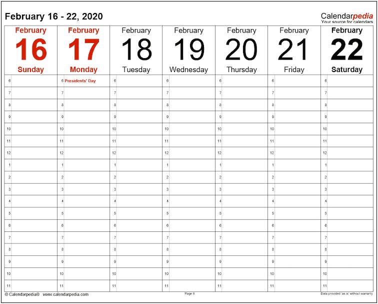 Day Camp Planning Template Filetype Doc