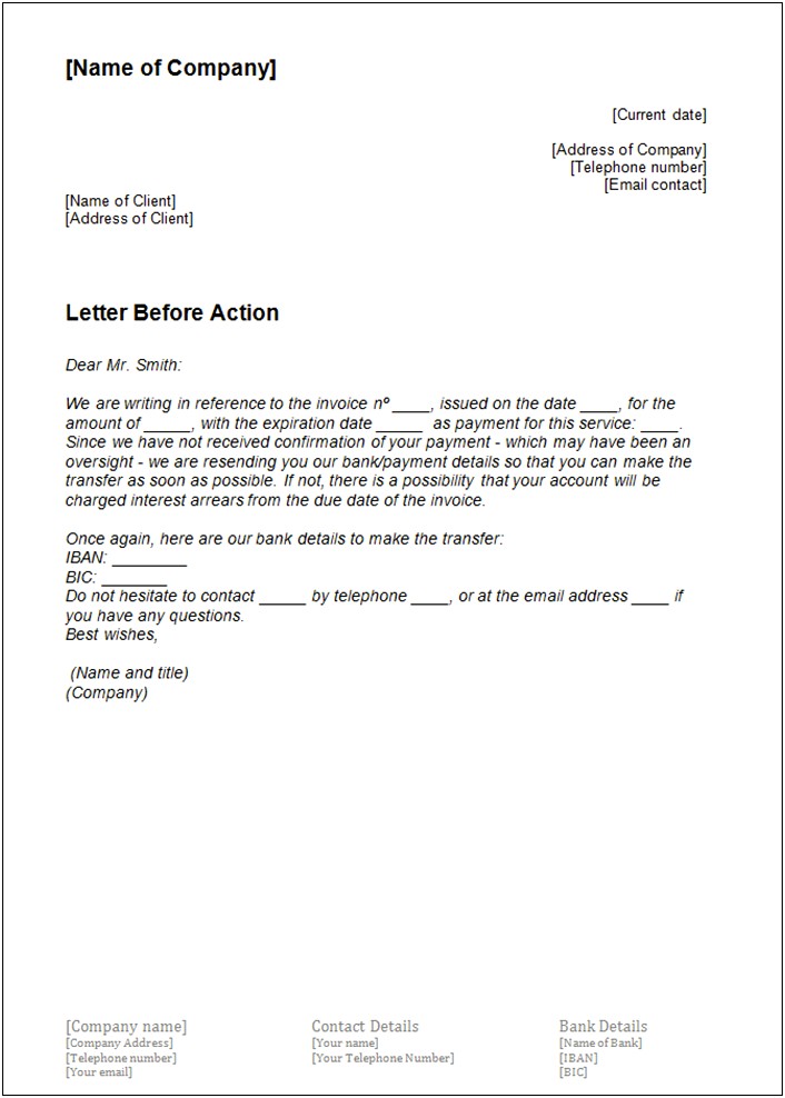 Debt Collection Dispute Letter Template Uk