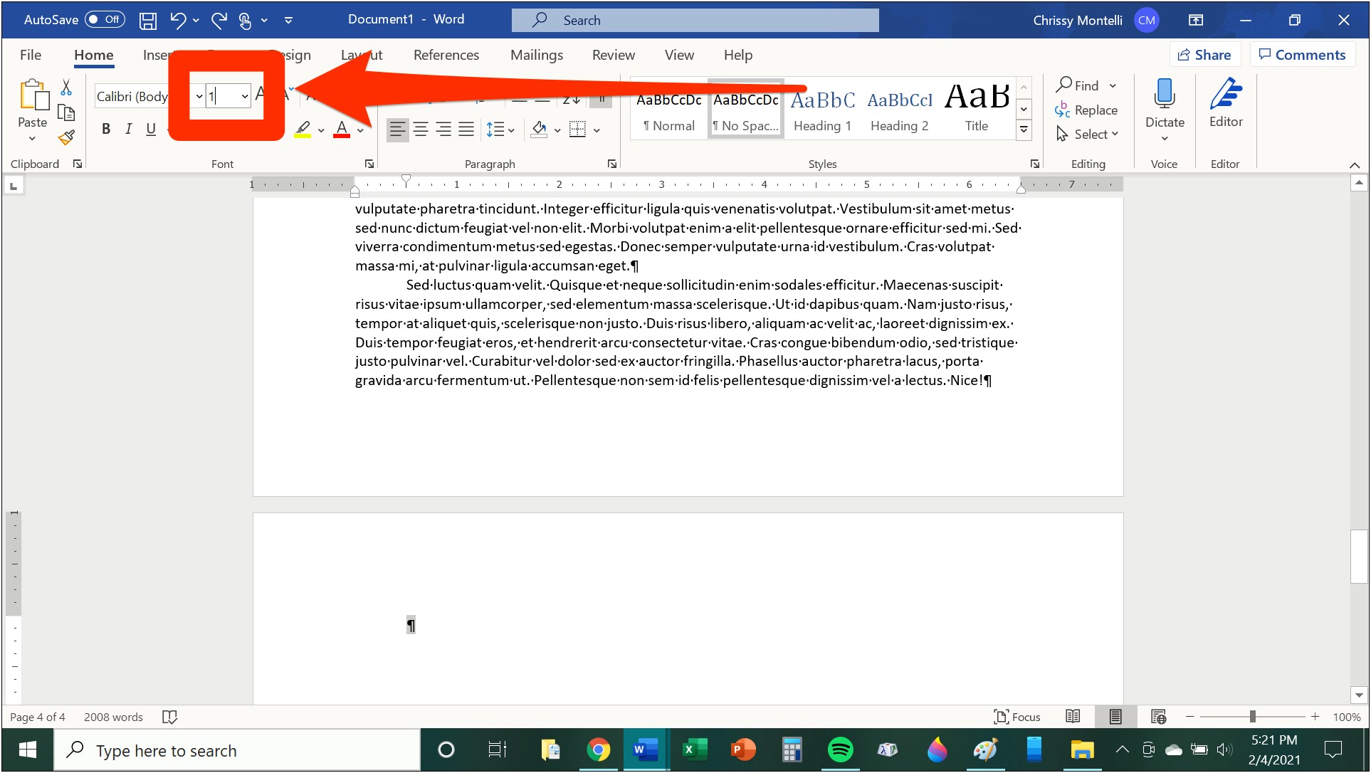 Delete Extra Page In Word Template