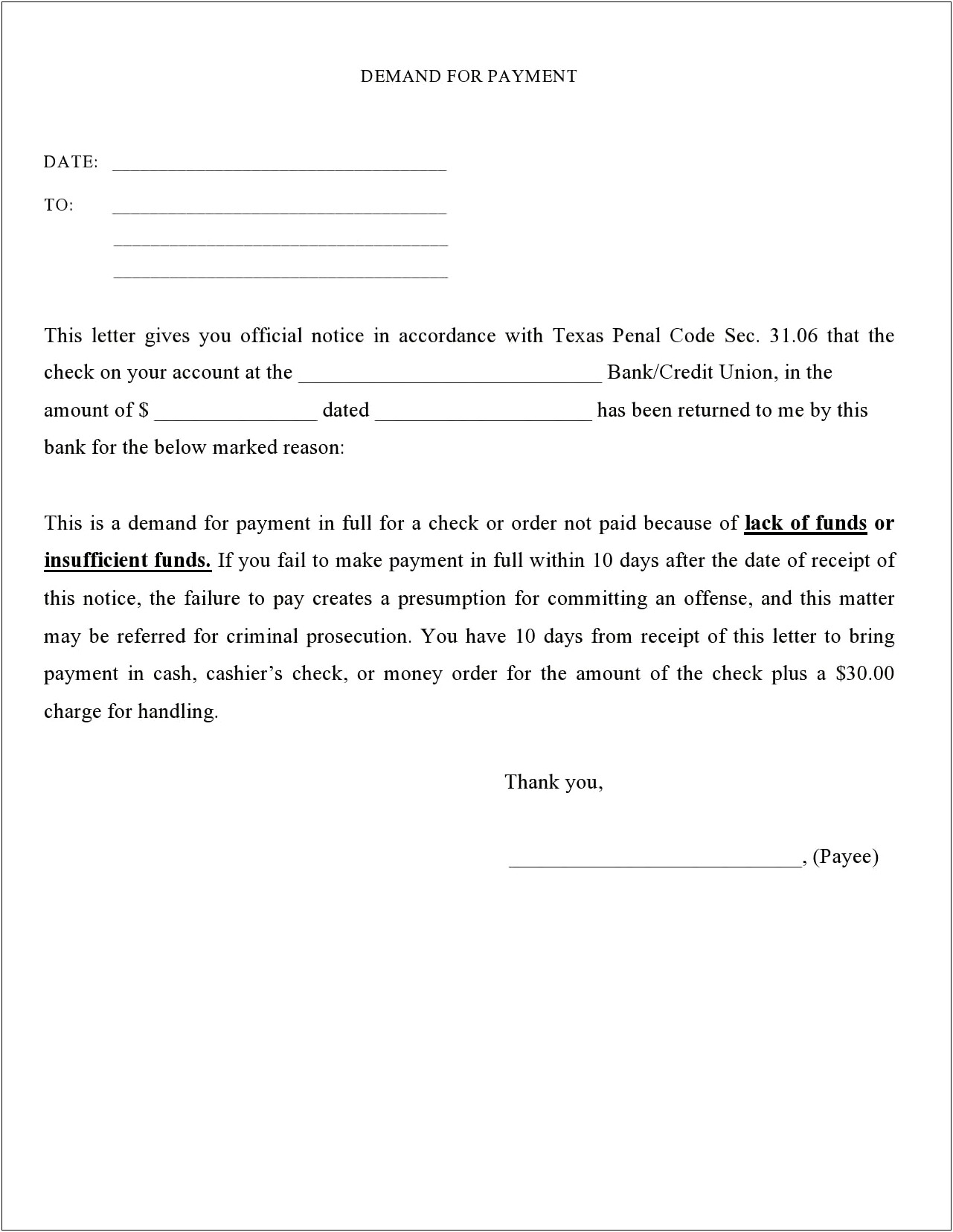 Demand Letter Property Damage Template Pdf