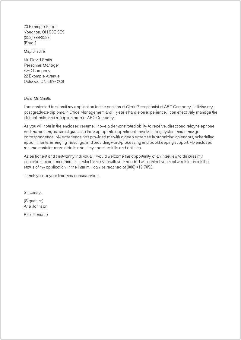 Direct Support Professional Cover Letter Template