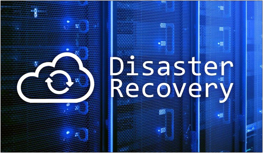 Disaster Recovery Plan For Networks Template