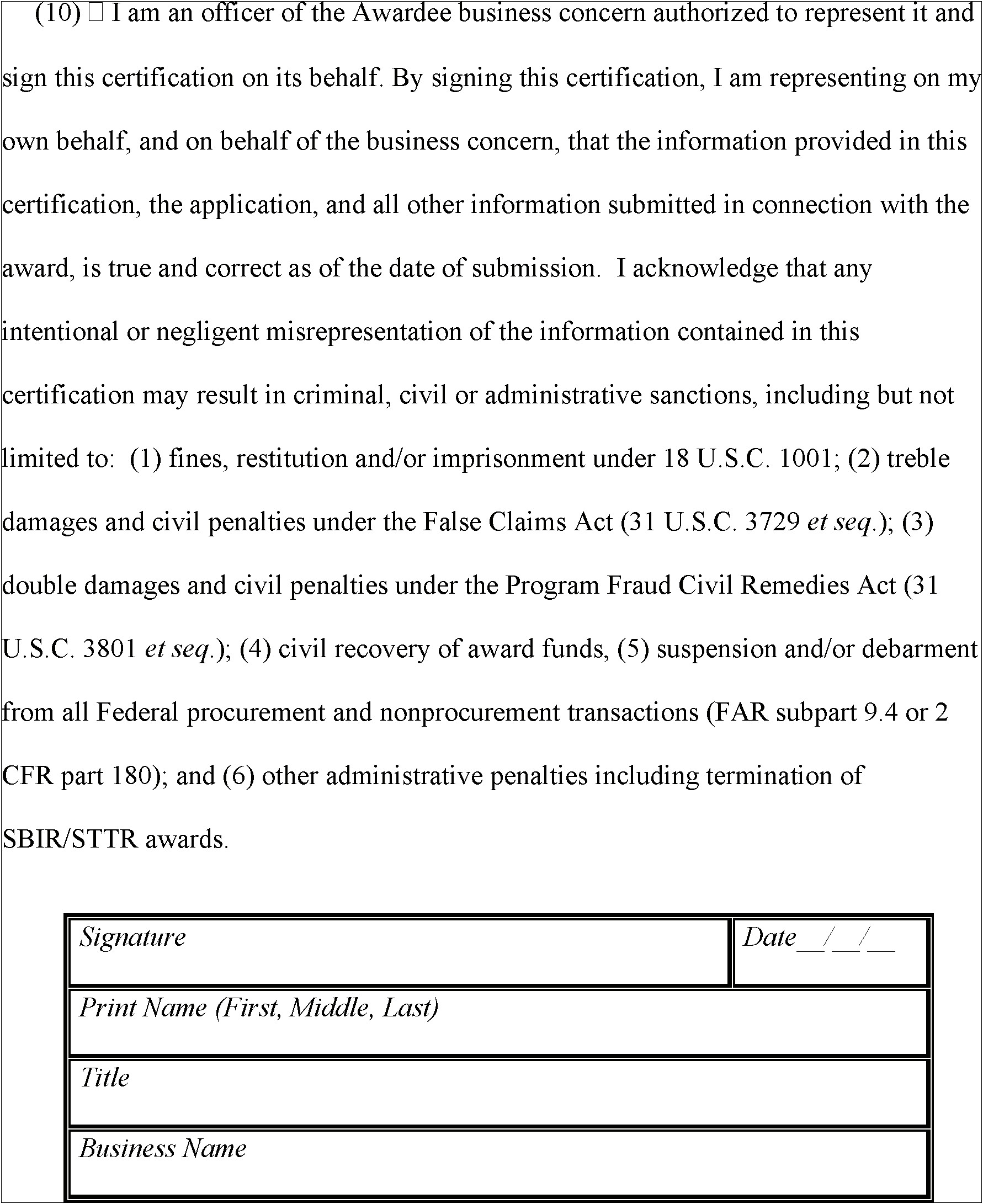 Doe Sbir Letter Of Intent Template