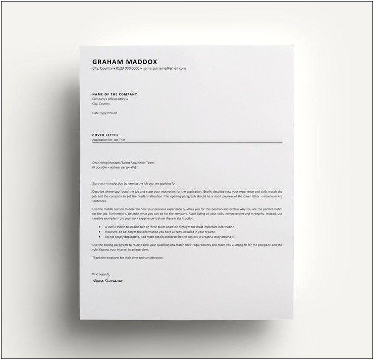 Does Google Docs Have Cover Letter Templates