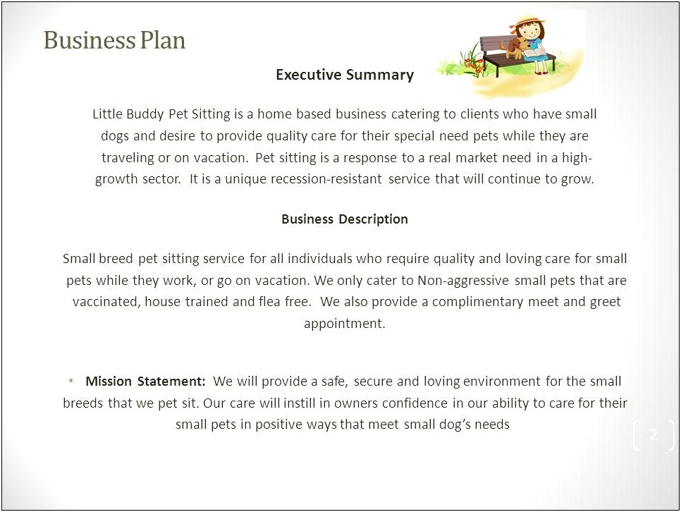 Dog Daycare Business Plan Template Uk