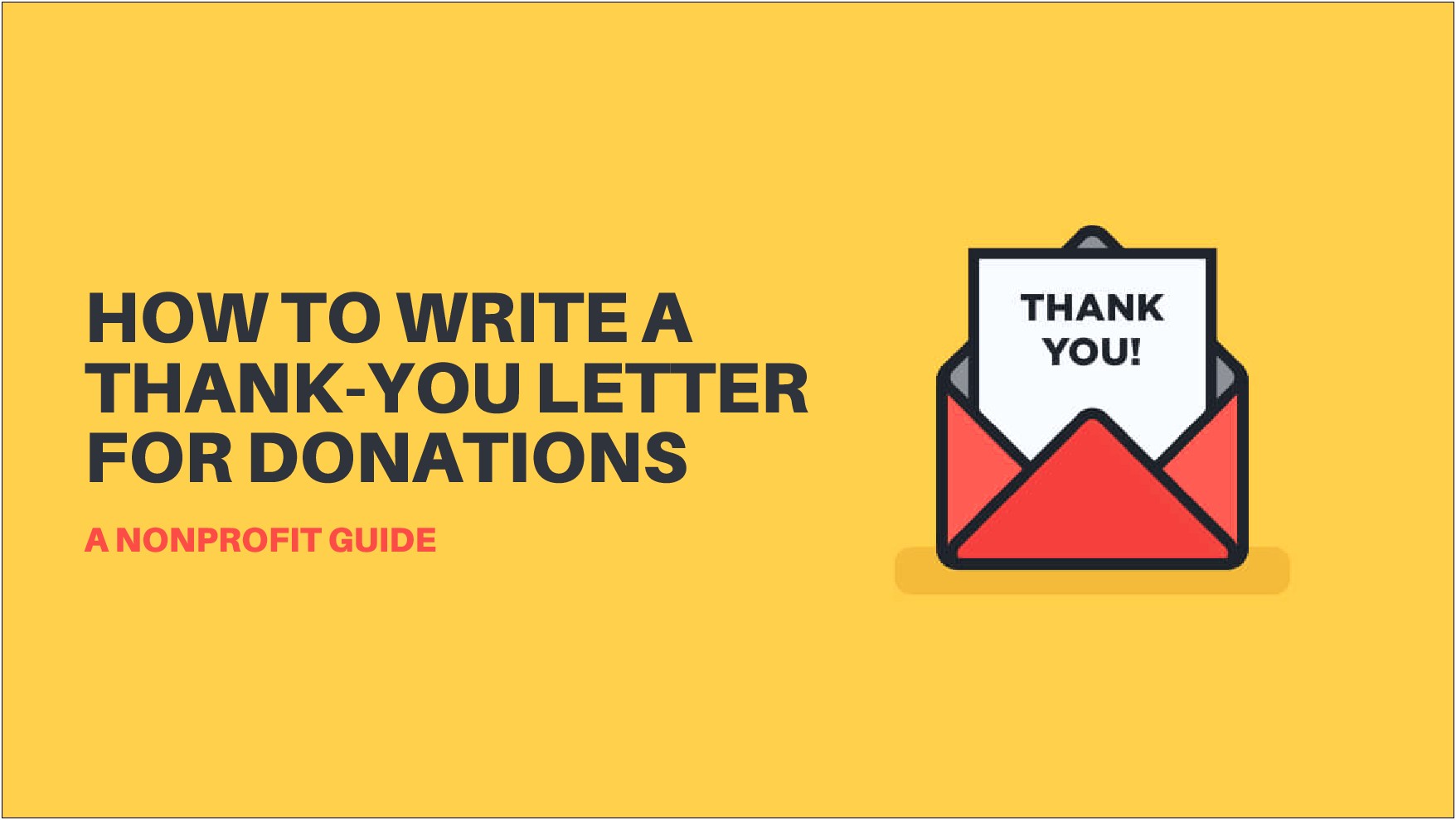 Donation Thank You Letter Template Non Profit