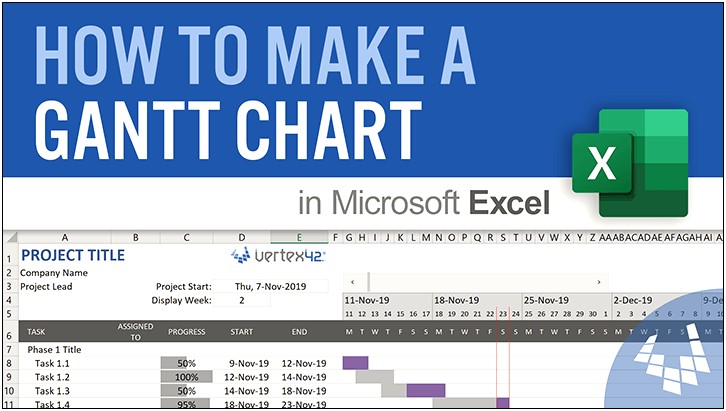 Download Gantt Chart Template Excel 2016