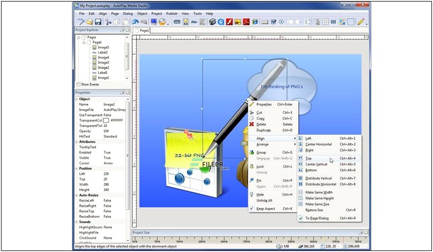 Download Template Autoplay Media Studio 8