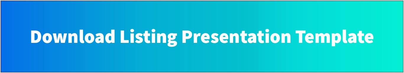 Download The Dotloop Listing Presentation Template