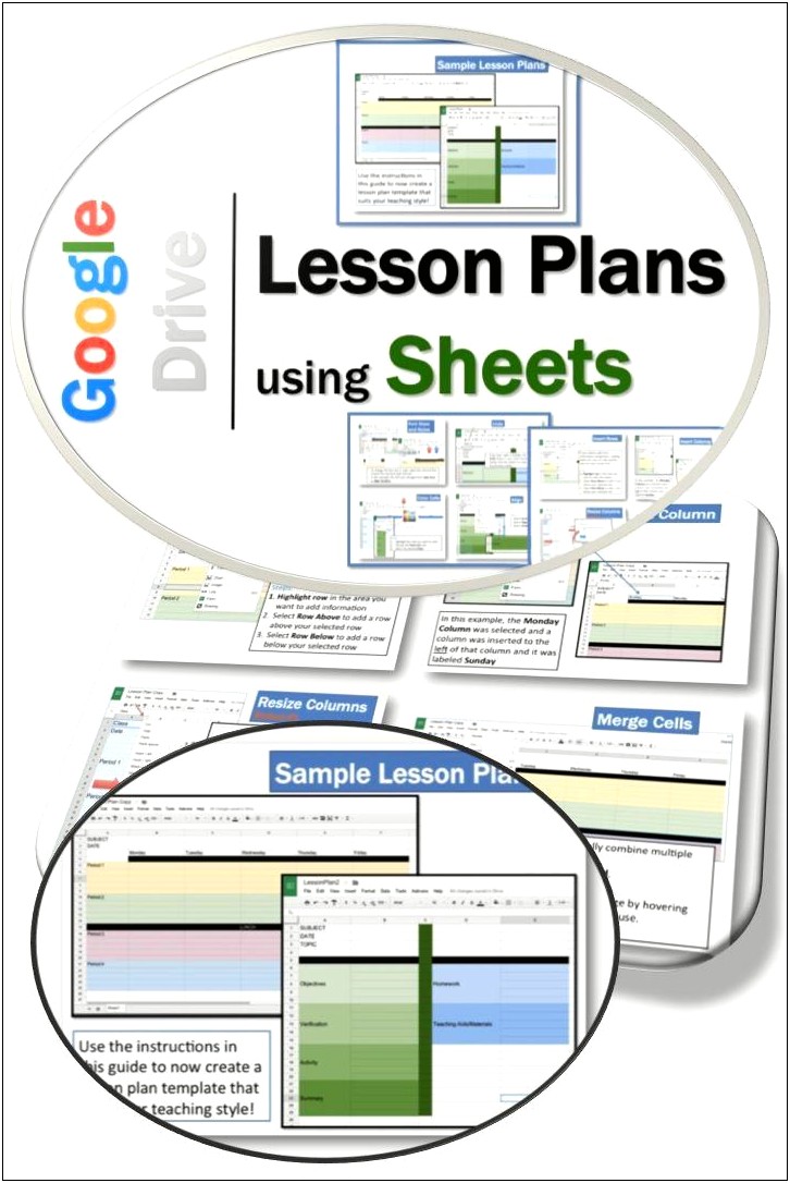 Downloadable Lesson Plan Template Google Docs