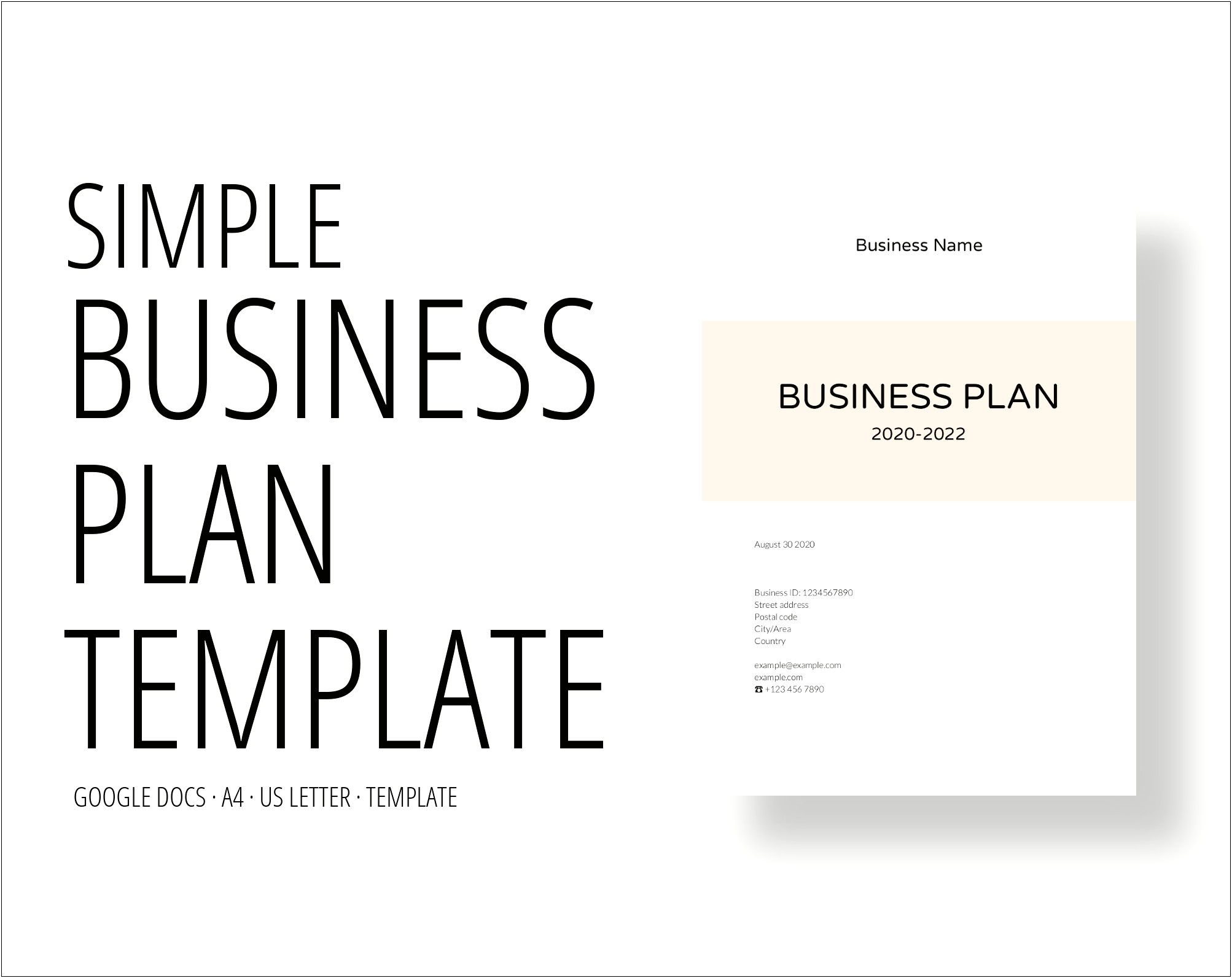 Easiest Template For Doing Opertational Plan