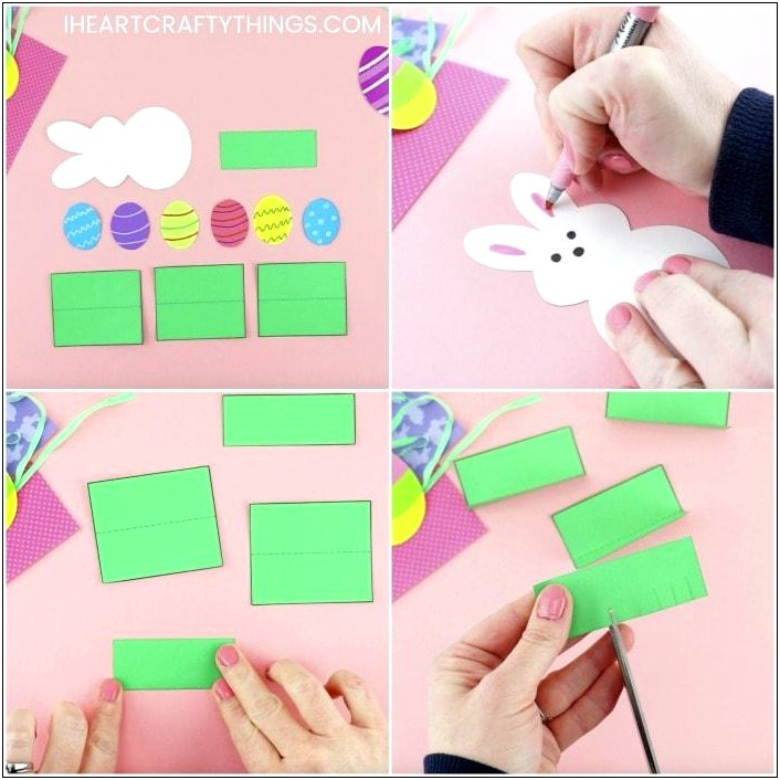 Easter Chick Pop Up Card Template