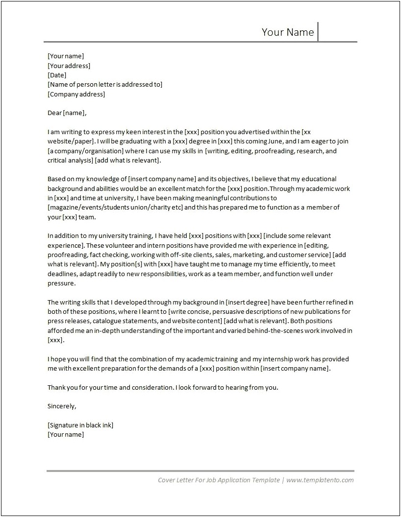 Editor In Chief Template Letter To Event Coverage