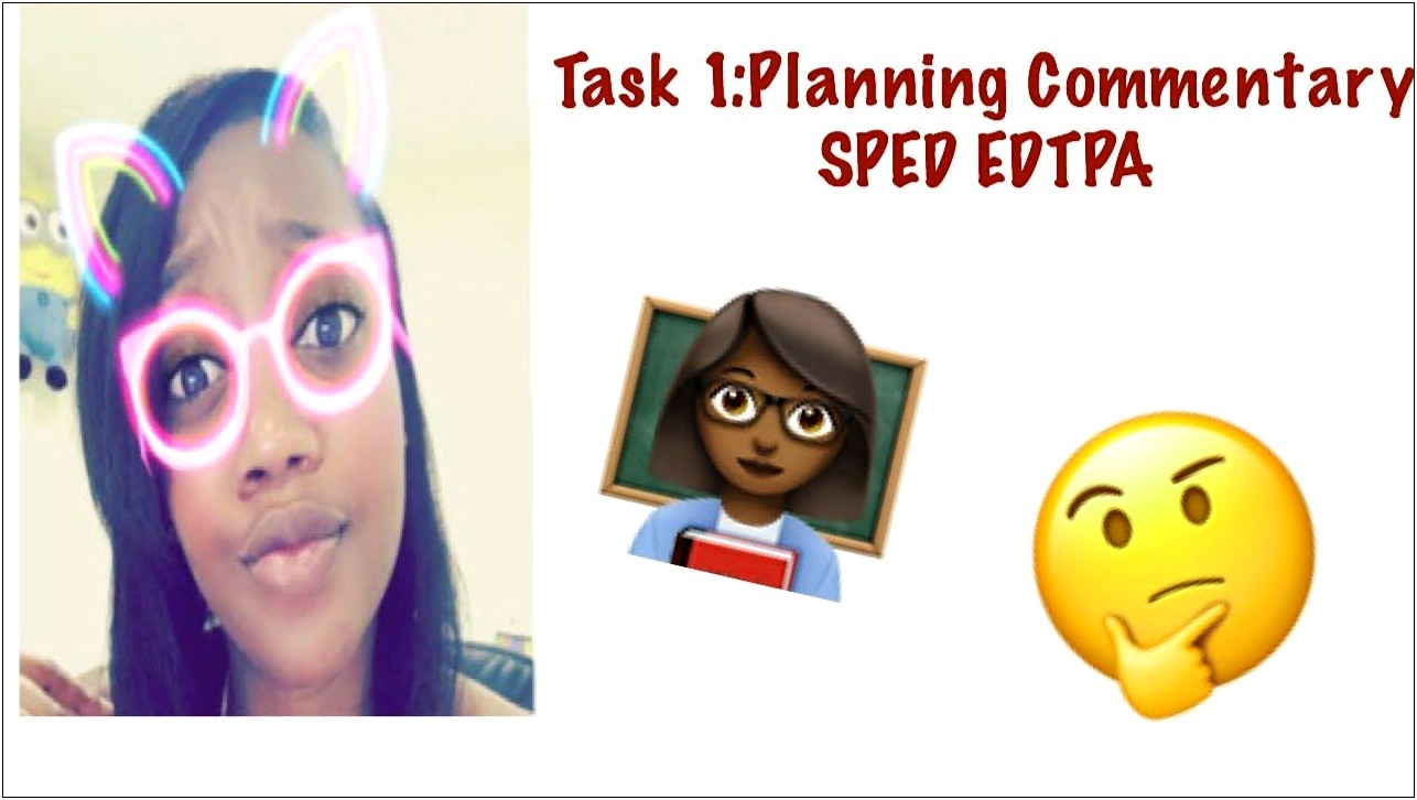 Edtpa Secondary Math Task 1 Planning Commentary Template