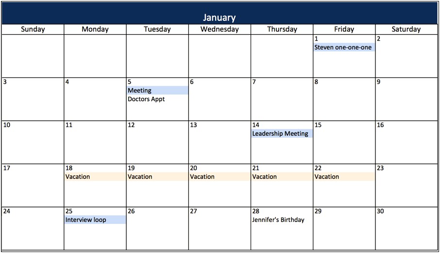 Education Conference Planning Timeline Template Excel