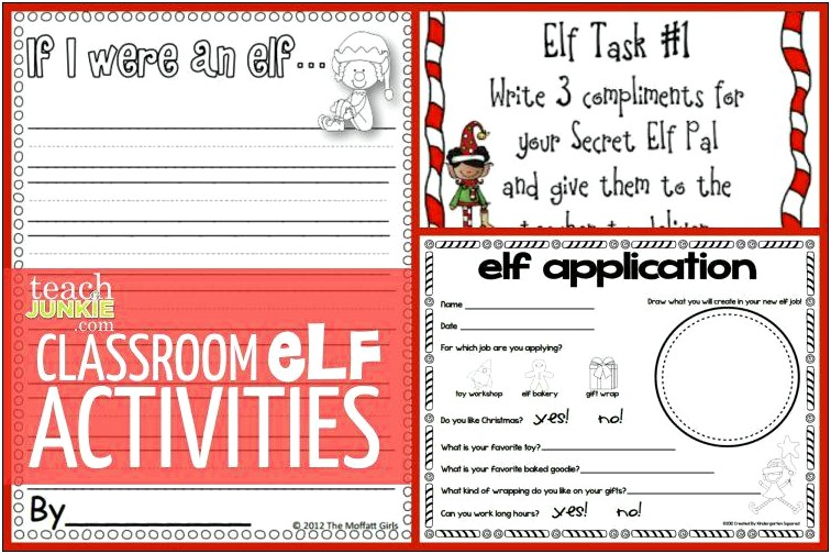 Elf On The Shelf Arrival Letter Template Classroom