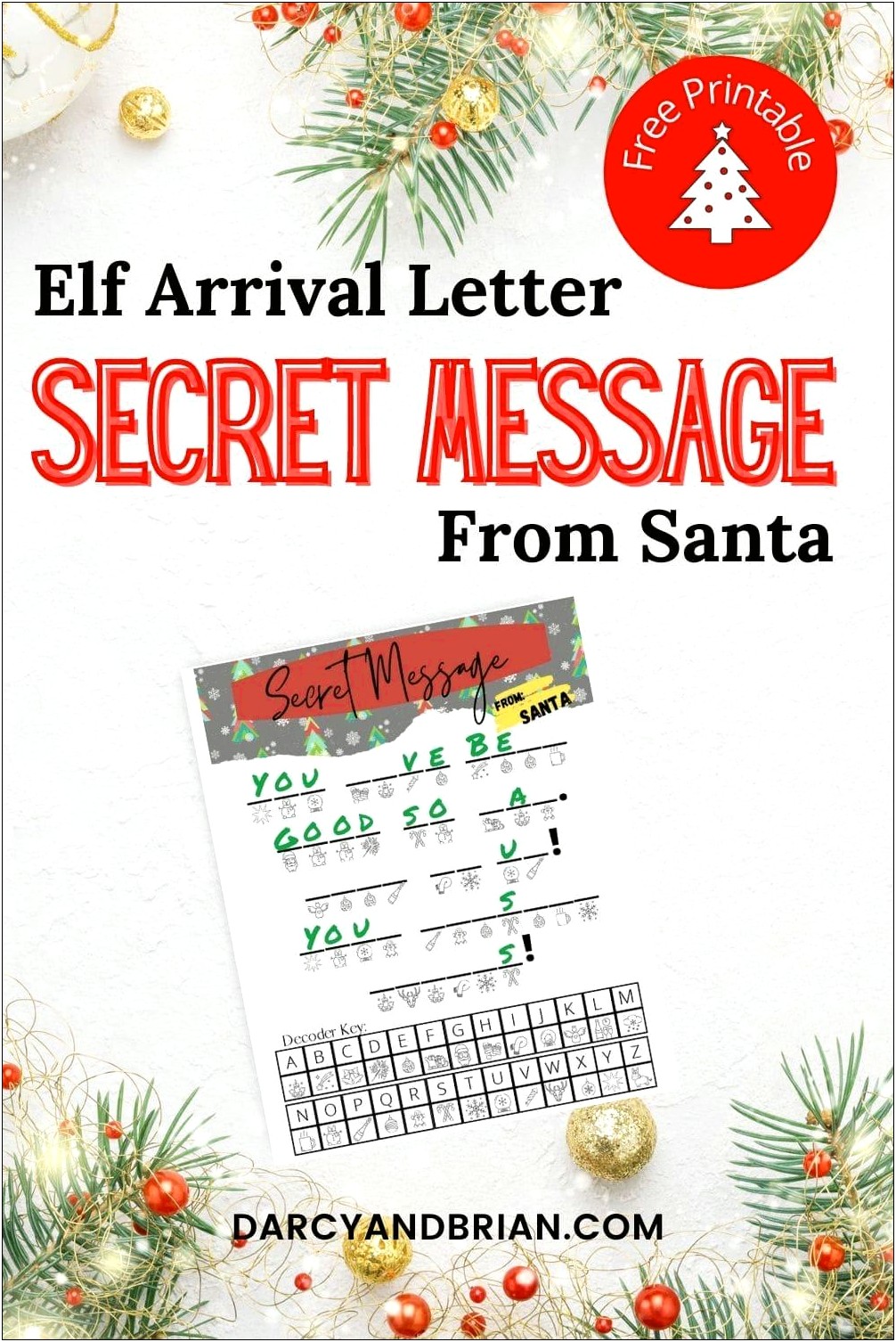 Elf On The Shelf Letter Template Printable