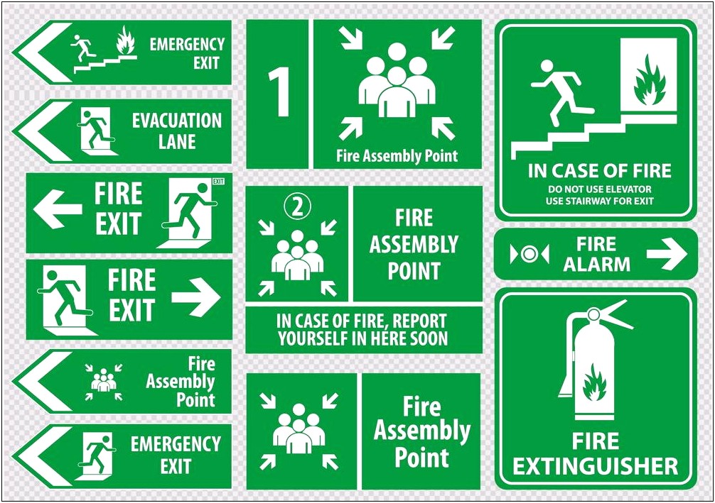 Emergency Action And Fire Prevention Plan Template