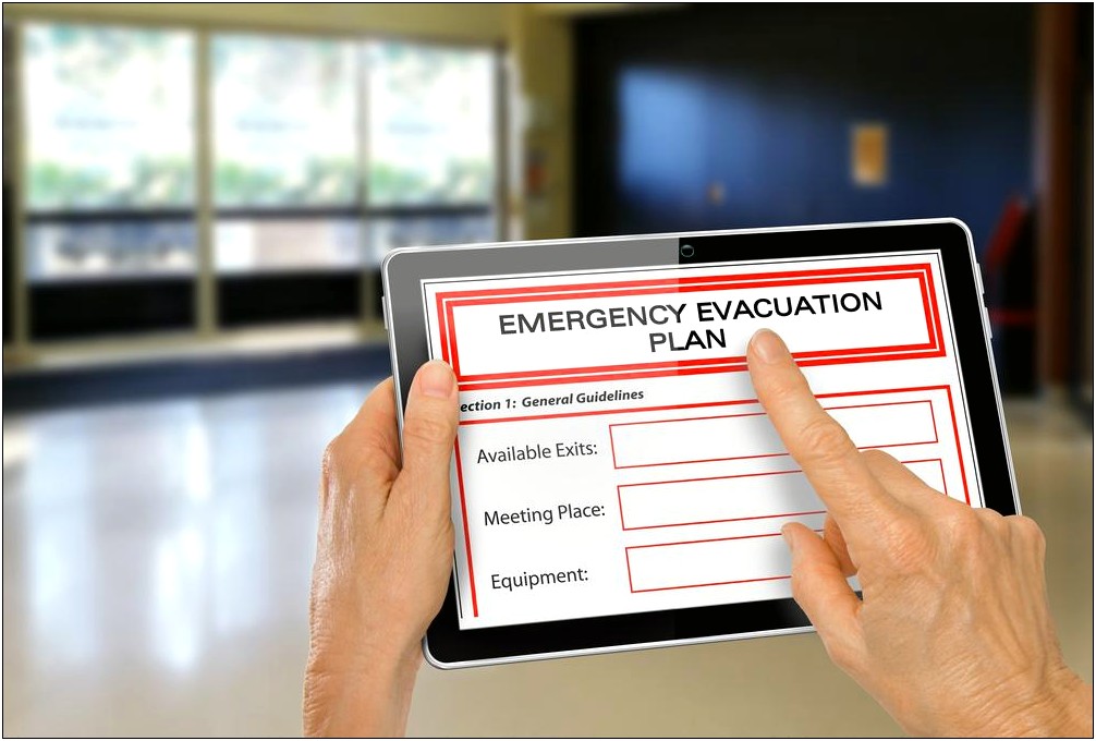 Emergency Evacuation Plan Template For Business