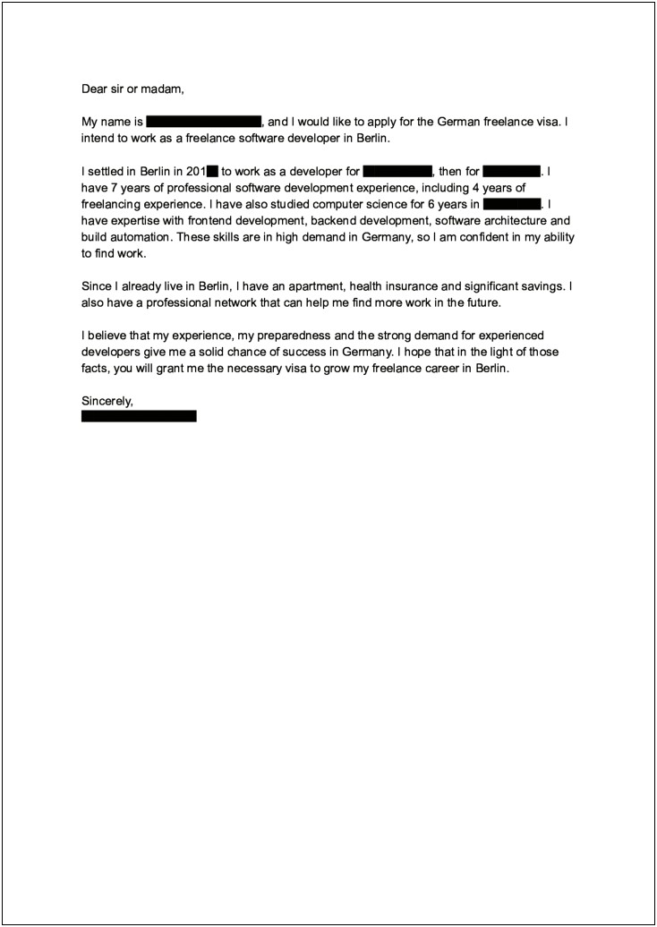 Employer Letter Template For Schengen Visa