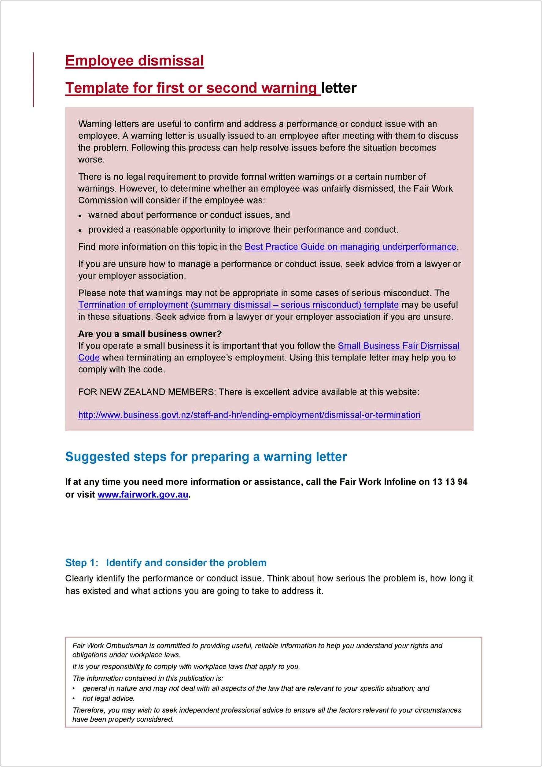 End Of Fixed Term Contract Letter Template Nz