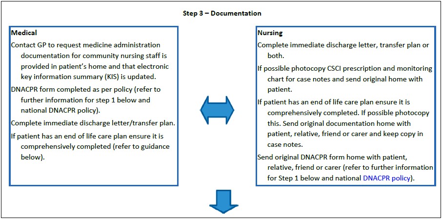 End Of Life Care Plan Template Uk