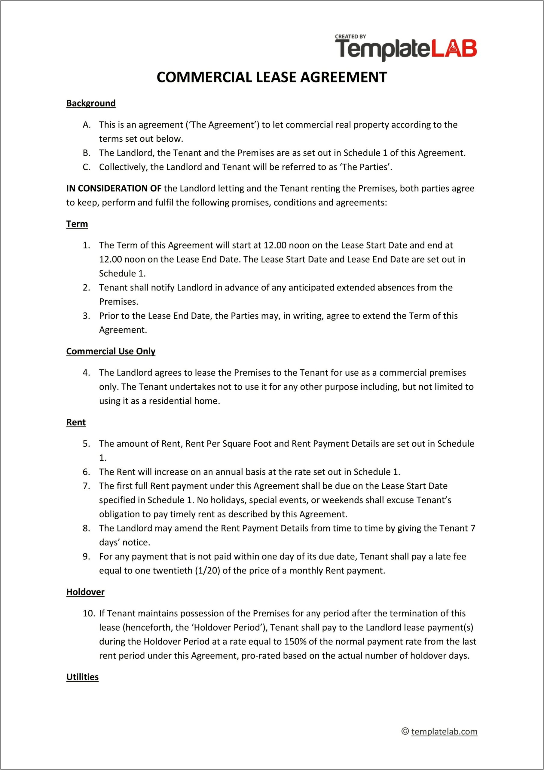 End Of Tenancy Agreement Letter Template Uk