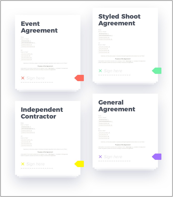 Event Planning Event Planner Contract Template