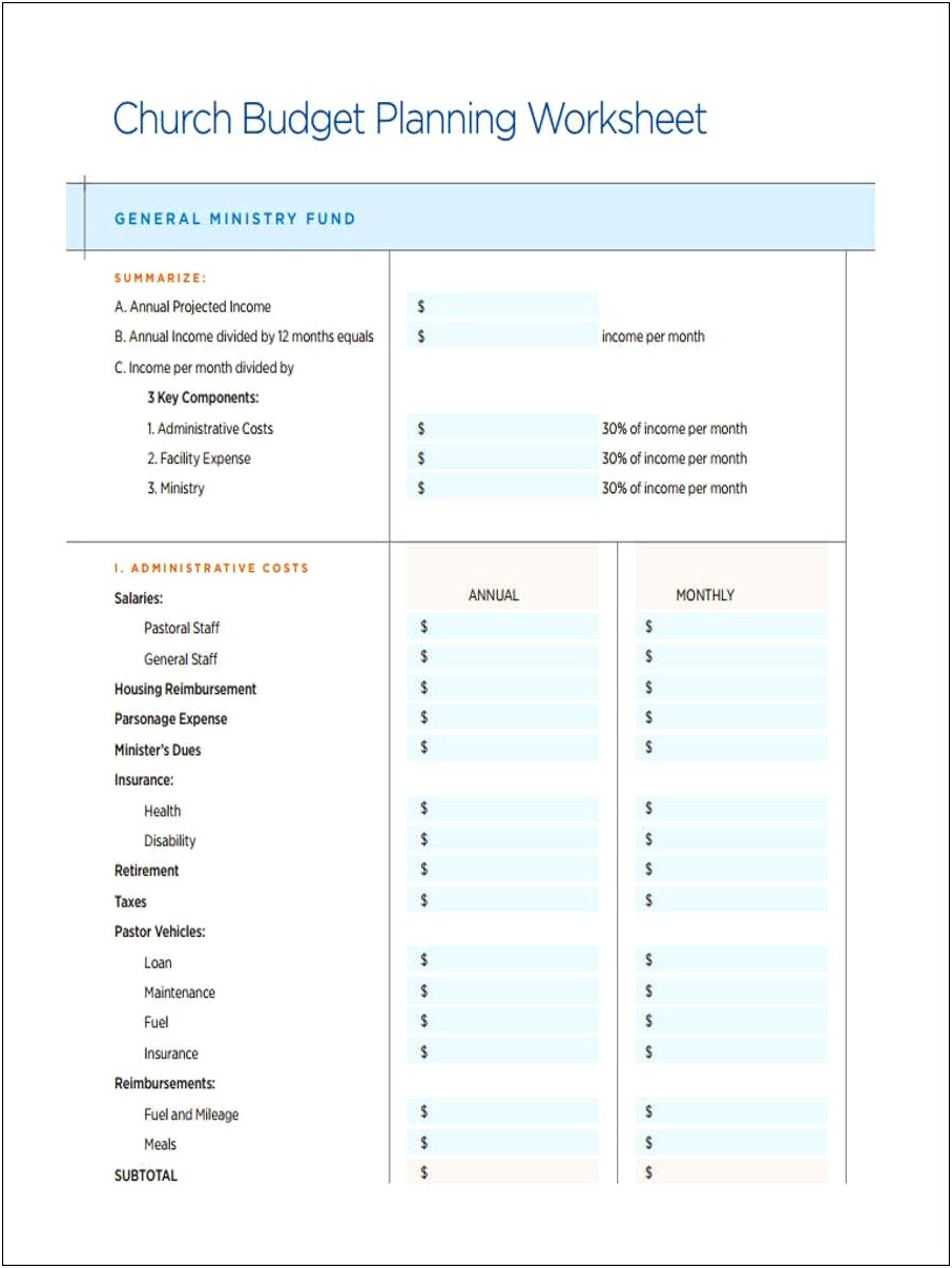 Event Planning Template Pdf For Church