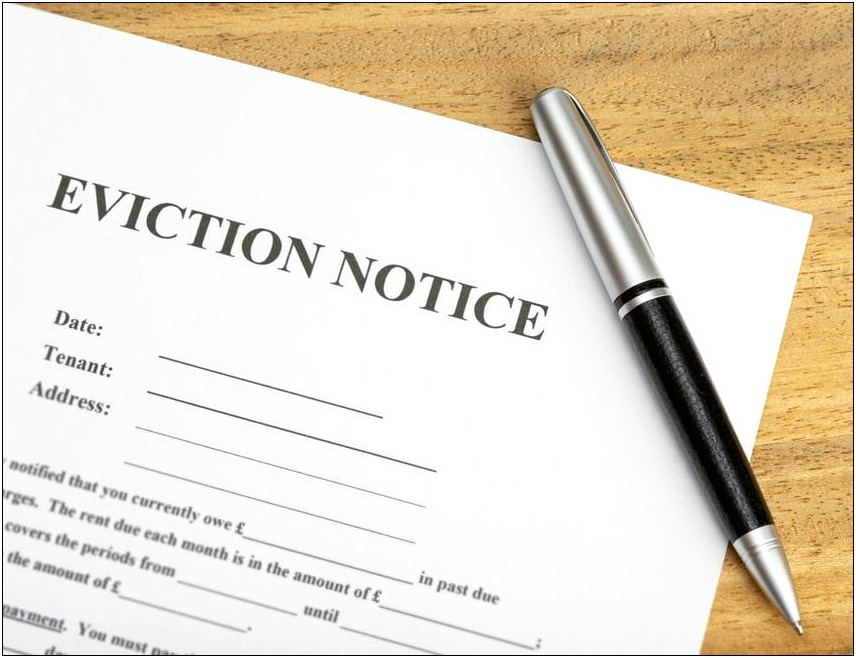 Eviction Letter From Parents Template Uk