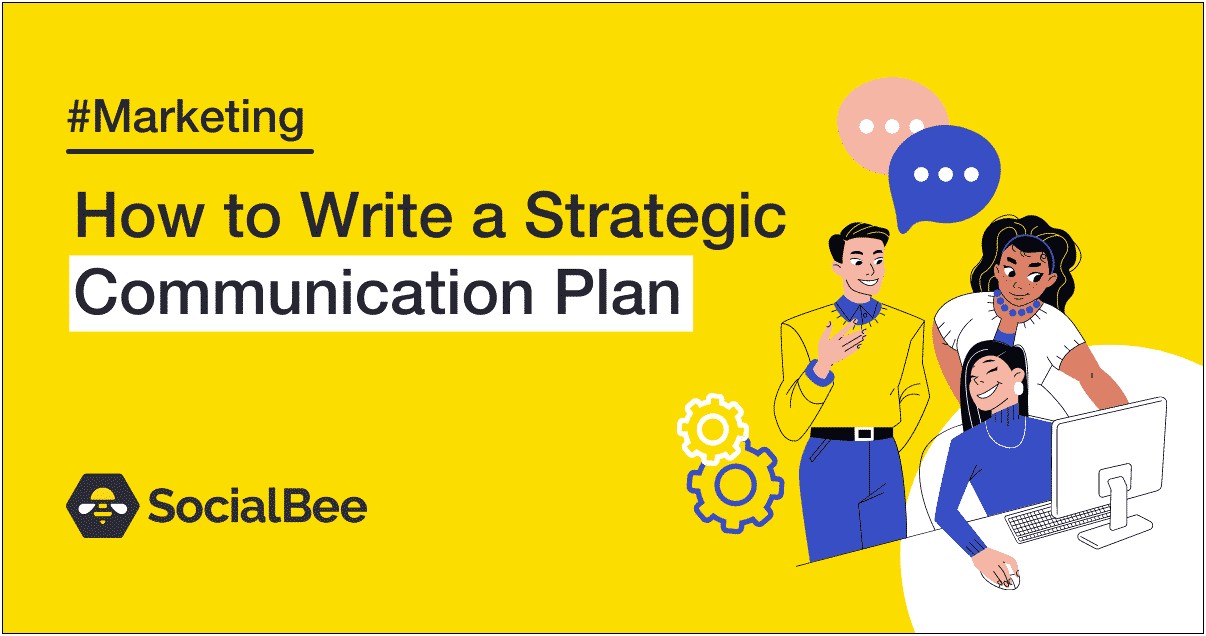 Examples Of A Communication Plan Template