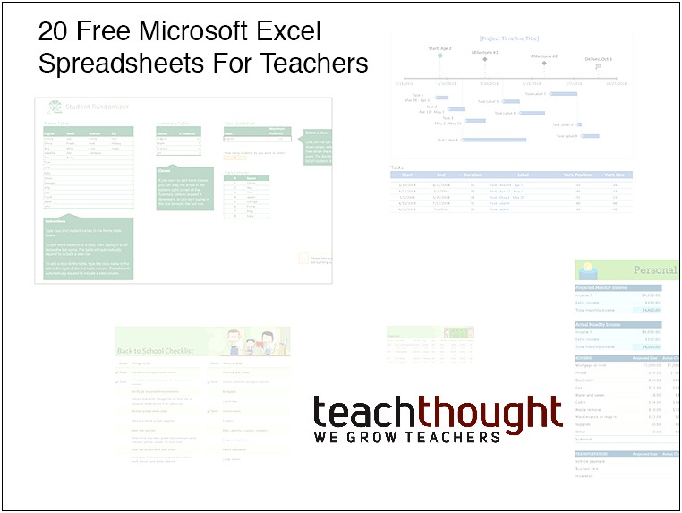 Excel School Report Card Template Download