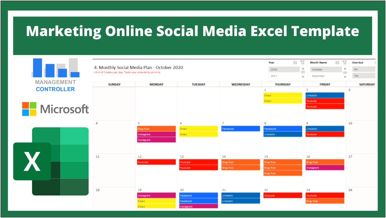 Excel Templates For Four Year Planning