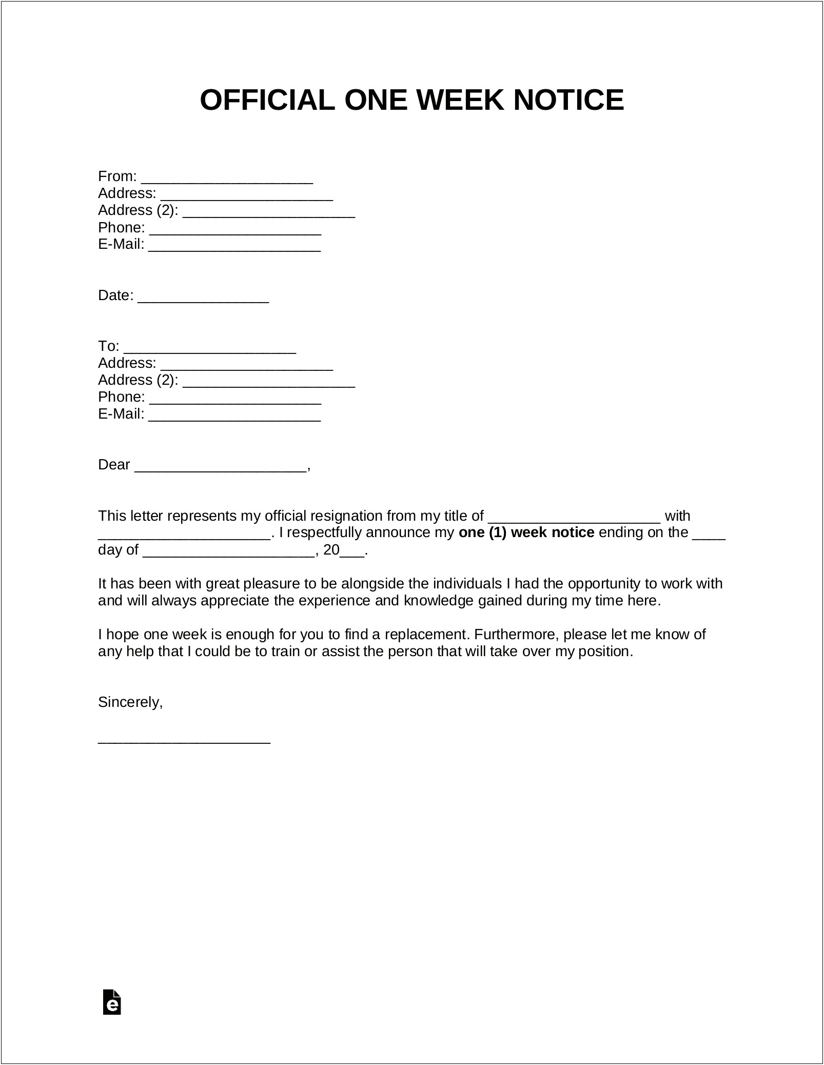 Extension Of Probation Period Letter Template